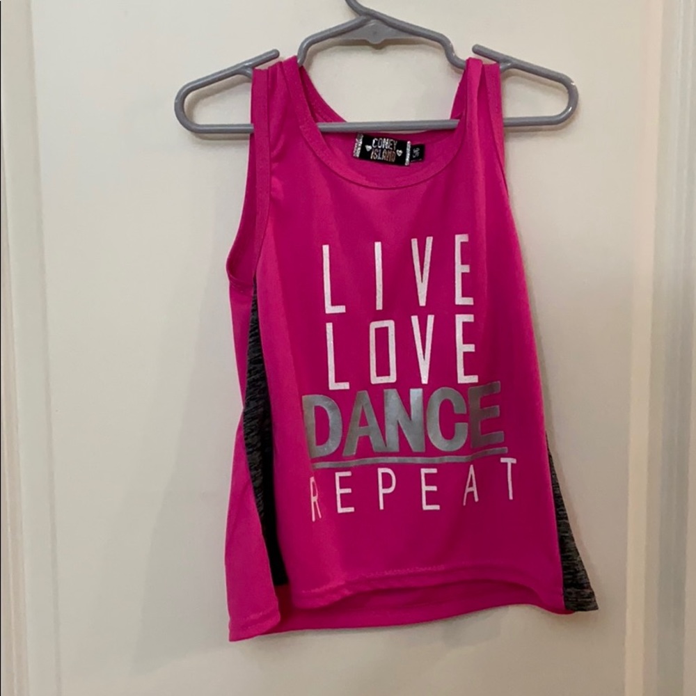 Girls workout shirt